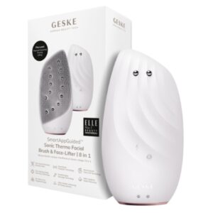 L Cepillo Facial Térmico Sónico 8 en 1 Blanco